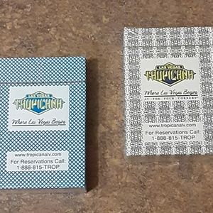 Las Vegas Tropicana Collectible Playing Cards -